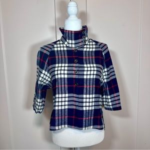 Women's Polo Association Hi-Low Three-Quarter Sleeve Top 🌟 | Size: Small